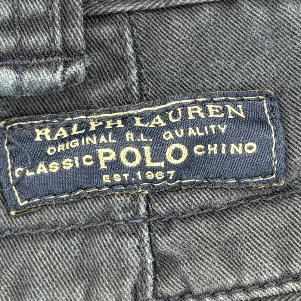 Polo Ralph Lauren Cargo Shorts Mens 42 Navy Blue Classic Polo Chino Cotton Twill